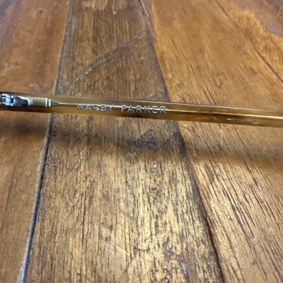 Warby Parker Downing  M English Oak Round Needs Eyeglasses Frames 48-21-140 - Picture 8 of 8